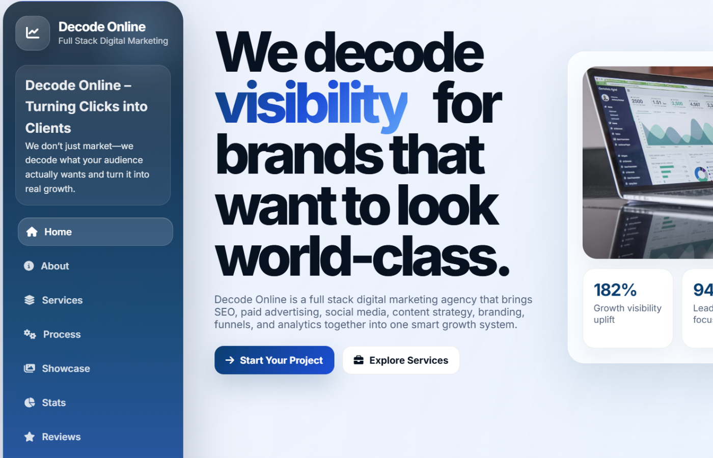 decode Online project
